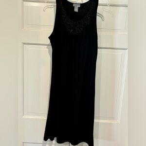 Elegant Black Sleeveless Dress